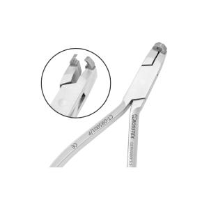 Pliers bracket removing 12,5cm angled t/c