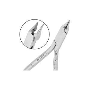 Pliers bird beak pliers with cutters 12,5cm