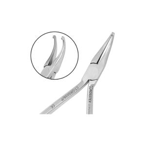 Pliers how utility angled 12,5cm. 3mm dia beak