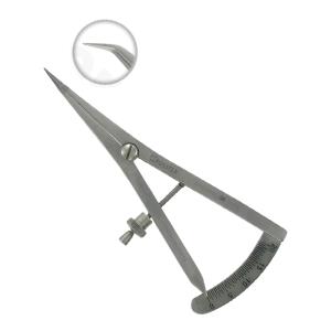 Caliper castroviejo 10,0cm angled