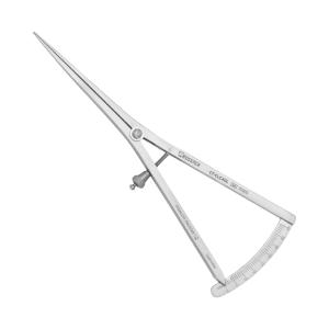 Caliper castroviejo 18,0cm straight