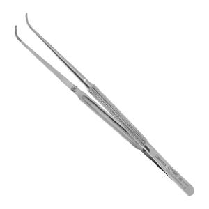 Tissue Plier plain curved 18,0cm