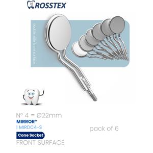 Mirror 4# front surface cone socket double side