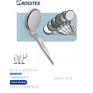 Mirror 4# front surface cone socket double side