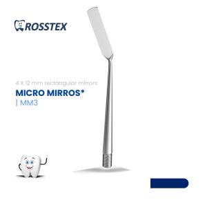 Micro Mirror Rectangular 4x12mm