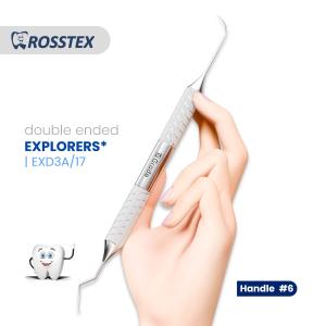 Explorer fig. 3A/17 with handle no. 6 double ended