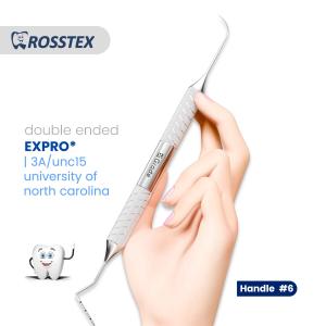 Expro fig. 3a/unc15 University of North Carolina with handle no. 6 double ended