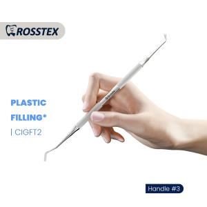 Plastic Filling fig. 2 goldstein flexi-thin with handle no. 3