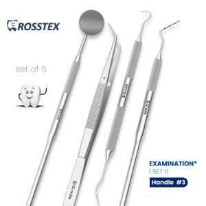 Examination Set II with handle no. 3 (pack of 5)
