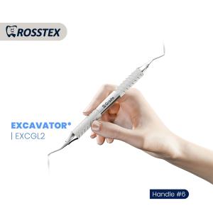 Endodontic Excavator fig. 2 with handle no. 6