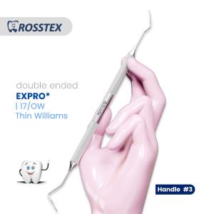 Expro fig. 17/ow thin williams with handle no. 3 double ended