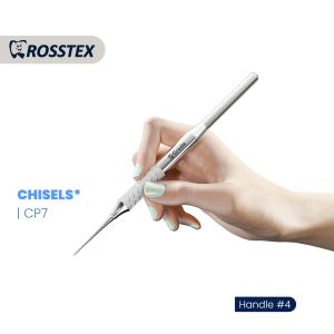 Straight Chisel fig.7 with handle no. 4 