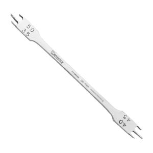 Bracket height Gauge stainless steel .018" & 022" slots 
