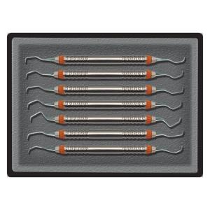 Standard Gracey Curettes Kit with handle no. 6 (pack of 7)