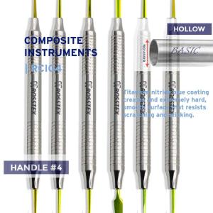 Composite Instruments Gold Kit with handle no. 3 (pack of 4) 