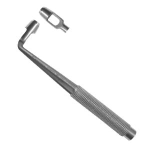 Keyes Tissue Punch 8.0mm curved 