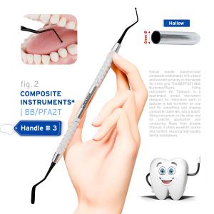Composite fig. 2 titanium nitride coating with handle no. 3