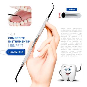 Composite fig. 1 titanium nitride coating with handle no. 3
