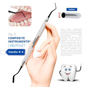 Composite fig. 2 titanium nitride coating with handle no. 4