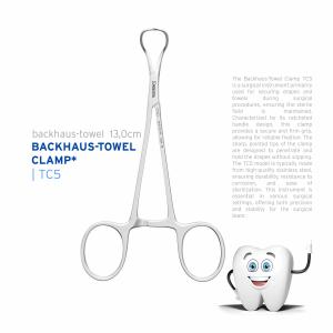 Clamp backhaus-towel 13,0cm