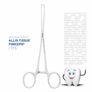 Forceps allis 5x6 15,0cm