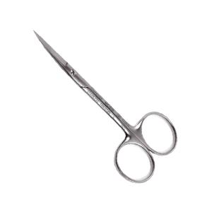Scissors iris 11,5cm curved t/c