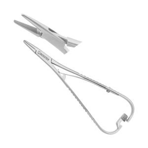 Needle Holder mathieu 14,0cm offset ratchets t/c 
