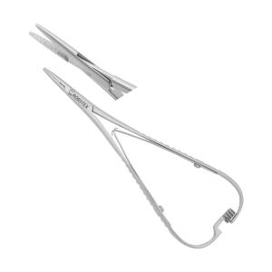 Needle Holder mathieu 14,0cm d. action spring , light pattern.